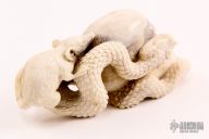  Skull/Snake/Rat carving 