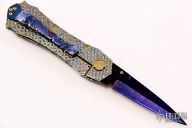 Carved Titanium Framelock