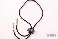 Sterling Silver Bolo w/ Inlaid Stones