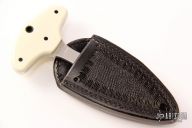 White G-10 Push Dagger 