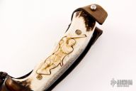 Carved Samurai Tanto