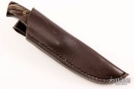 Damascus Drop Point Hunter