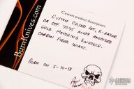 Custom Cased K-Razor and Knuckle Set