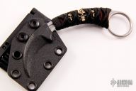 Pika w/ Cord Wrap and Bronze Menuki