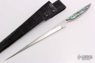 Stainless Stiletto - Abalone