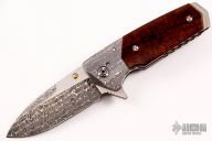 Full Dress Mini Tank Flipper - Damascus and Ironwood