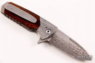 Full Dress Mini Tank Flipper - Damascus and Ironwood
