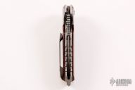 Full Dress Mini Tank Flipper - Damascus and Ironwood