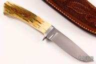 Drop Point hunter - Mammoth Ivory