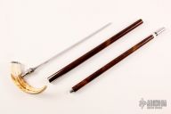 Rosewood Sword Cane