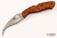 Civilian w/ Custom Orange/Black G-10 Scales