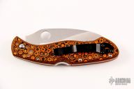 Civilian w/ Custom Orange/Black G-10 Scales