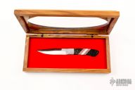 Customized Fixed Blade and Display Case