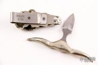 Longhorn Skull Push Dagger