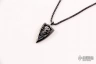.925 Skull Pendant w/ 20" 2mm .925 chain