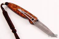 Damascus Linerlock