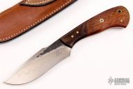 Micarta Harpoon Ground Fixed Blade 