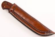 Micarta Harpoon Ground Fixed Blade 