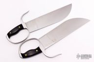 Wing Chun Butterfly Training Swords - BUICK YIP Version 9 - Hybrid 12 - Blunt - Satin