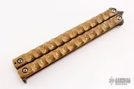 Damascus and Mokume Balisong #030 Dated 2006