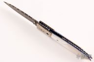 Damascus and Pearl Linerlock