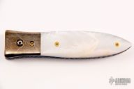 Damascus and Pearl Linerlock