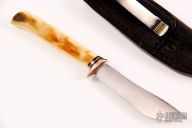 Pocket Knife - Fossil Walrus Ivory