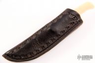 Pocket Knife - Fossil Walrus Ivory