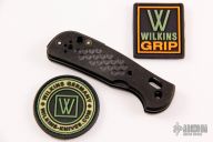 Replacement Black  Grip for Benchmade Mini-Griptilian
