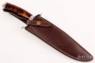 Feather Damascus Bowie