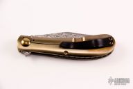 Backpocket Flipper with Damasteel, Timascus, and Zirc