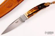 Sheath Knife with Stag