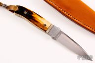 Sheath Knife with Stag