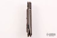 2011 Large Sebenza - Wenge Wood w/ Gold and Silver inlays