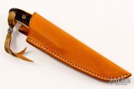 Sheath Knife with Stag