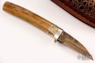 Wharncliffe - Oosic w/ Bird's Eye Pattern Damascus