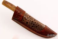 Wharncliffe - Oosic w/ Bird's Eye Pattern Damascus