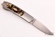 Tail Lock - Sheeps Horn and Gold