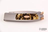 Tail Lock - Sheeps Horn and Gold