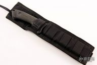 Harsey Model II - Flat Black / Black w/ Nylon Sheath  