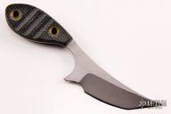 Rollout Tanto with Canvas Micarta Scales