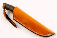 Sheath Knife with Mammoth and Muskox