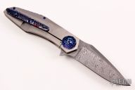 Accomplice Flipper - Damasteel and Timascus