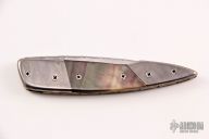 Damascus and Pearl Linerlock