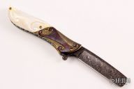 Damascus and Pearl Folder