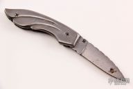 Damascus Linerlock