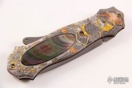 Engraved Folding Dagger