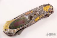 Engraved Folding Dagger