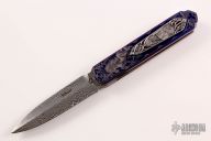 Engraved Folding Dagger