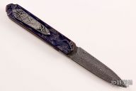 Engraved Folding Dagger